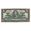 BC-21c 1937 Canada $1 Gordon-Towers, B/L, VF-EF (VF30)
