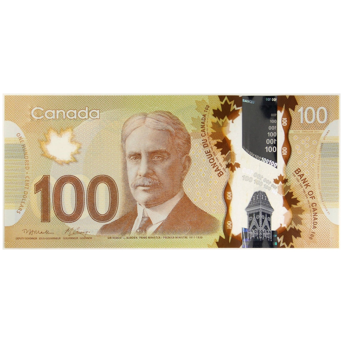 BC-73a 2011 Canada $100 Macklem-Carney, EKP, Choice Uncirculated (CUNC63)
