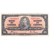 BC-22c 1937 Canada $2 Coyne-Towers, D/R, F-VF