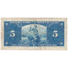 BC-23c 1937 Canada $5 Gordon-Towers, E/C, Fine (F12)