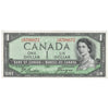 BC-29b 1954 Canada $1 Beattie-Coyne, Devil's Face, I/A, Extra Fine (EF40)