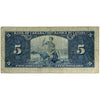 BC-23c 1937 Canada $5 Coyne-Towers, B/S, Circ