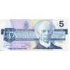 BC-56b 1986 Canada $5 Thiessen-Crow, FOG, UNC