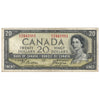 BC-33b 1954 Canada $20 Beattie-Coyne, Devil's Face, E/E, F-VF