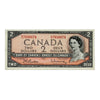 BC-38b 1954 Canada $2 Beattie-Rasminsky, R/U, Extra Fine (EF40)