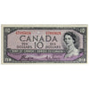 BC-32a 1954 Canada $10 Coyne-Towers, Devil's Face, C/D, VF-EF