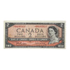 BC-38bA 1954 Canada $2 Beattie-Rasminsky, *R/R, VF
