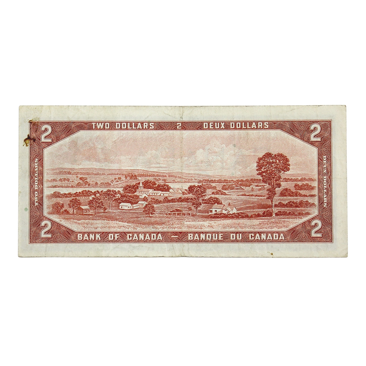 BC-38c 1954 Canada $2 Bouey-Rasminsky, H/G, CIRC