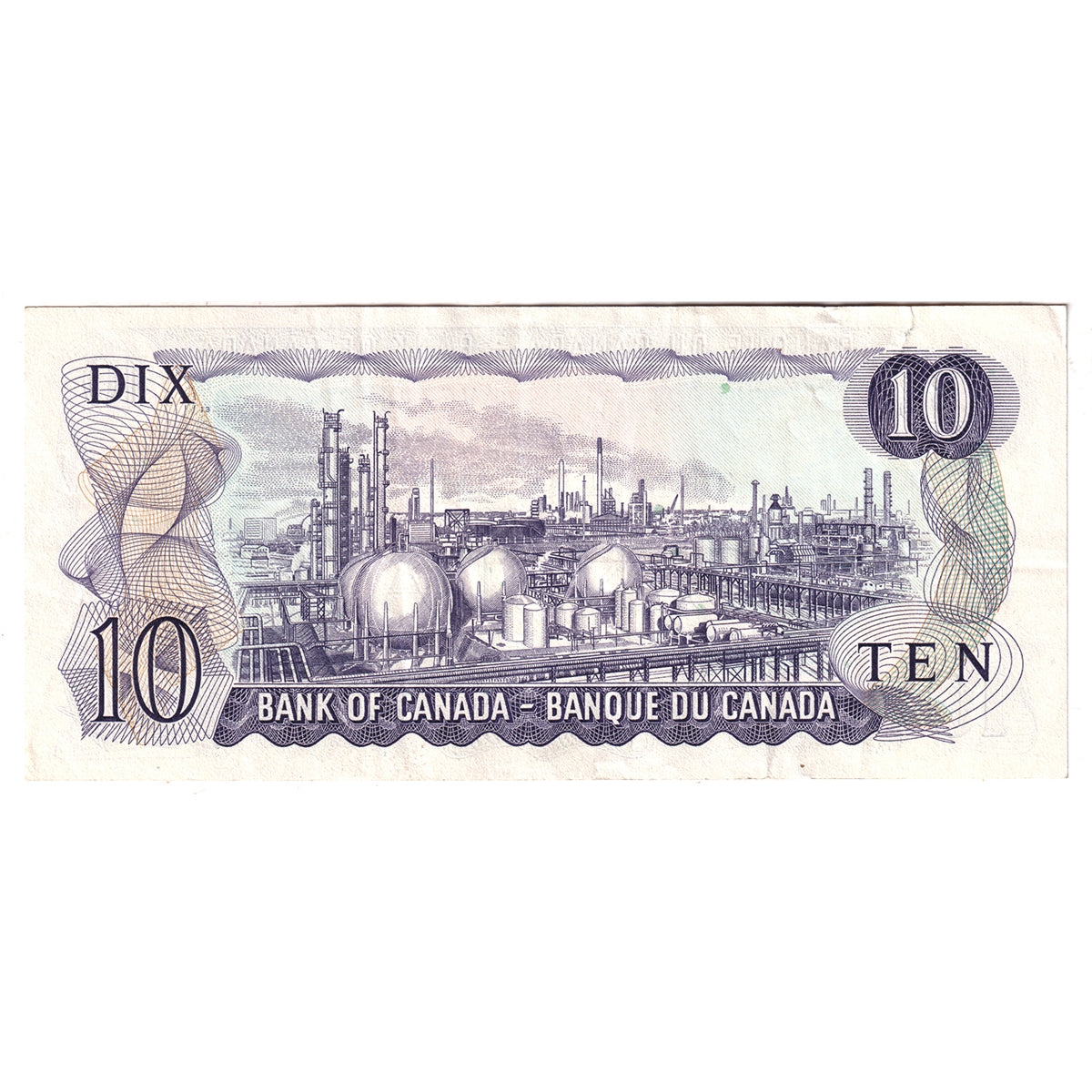 BC-49c 1971 Canada $10 Lawson-Bouey, VE, CIRC