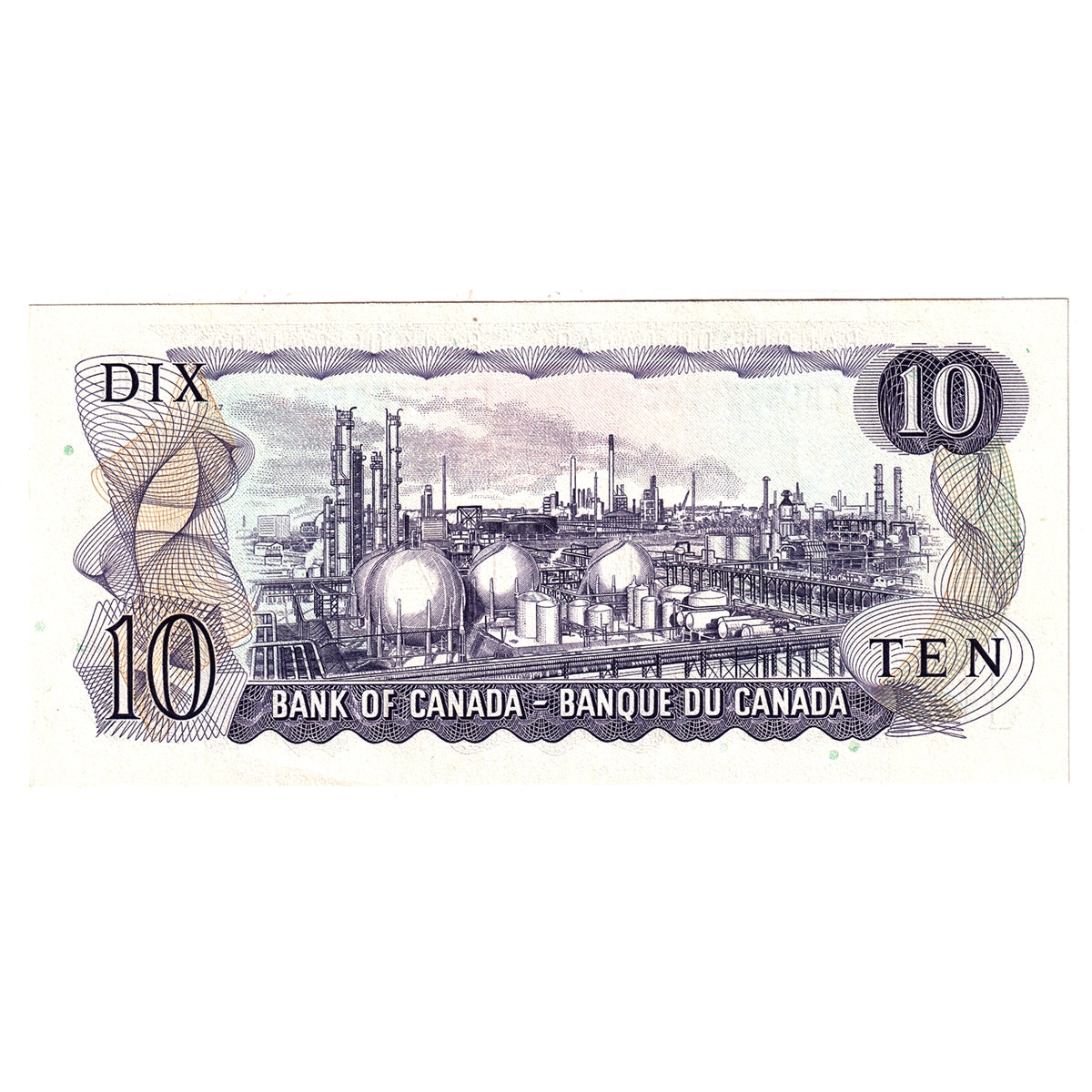BC-49c-i 1971 Canada $10 Lawson-Bouey, EDL, AU-UNC (AU55)