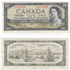 BC-41a 1954 Canada $20 Beattie-Coyne, I/E, VF-EF