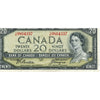 BC-41a 1954 Canada $20 Beattie-Coyne, I/E, Very Fine (VF20)