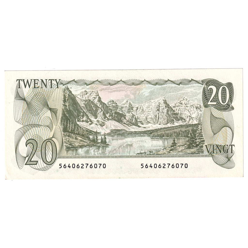 BC-54b-i 1979 Canada $20 Crow-Bouey, Lithographed, Uncirculated (MS60)