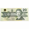 BC-58d 1991 Canada $20 Knight-Dodge, EYE, CUNC