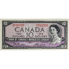 BC-40a 1954 Canada $10 Beattie-Coyne, O/D, VF-EF (VF30)