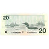 BC-58d-i 1991 Canada $20 Knight-Dodge, AYH, Almost Uncirculated (AU50)