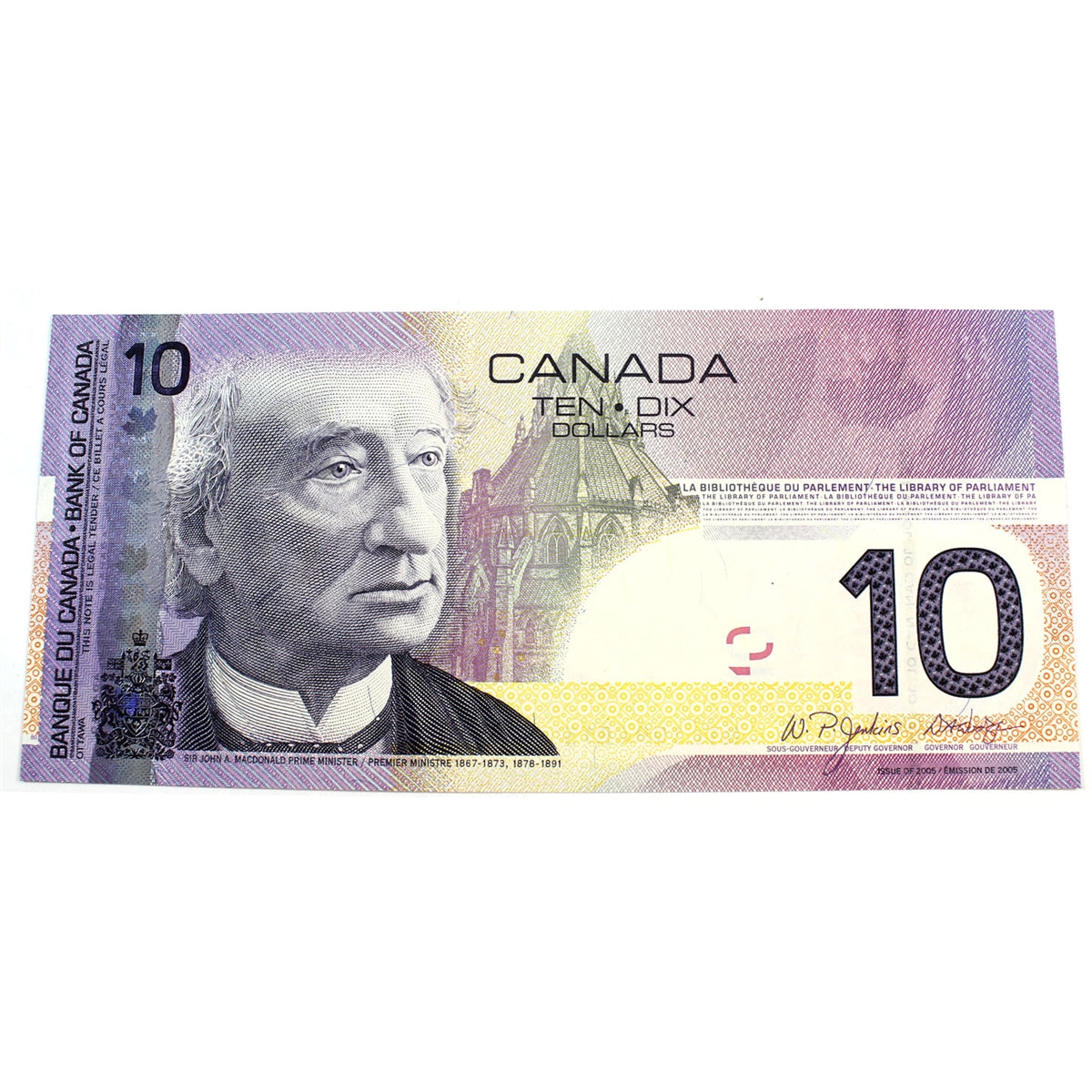 BC-68a 2007 Canada $10 Jenkins-Dodge, BTL, CUNC