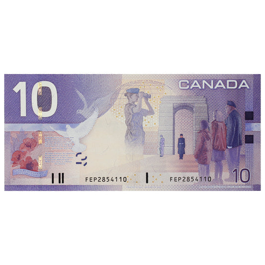 BC-68a-i 2004 Canada $10 Jenkins-Dodge, FEP, UNC
