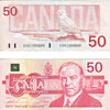 BC-59aA 1988 Canada $50 Thiessen-Crow, EHX Below 1.7M, VF-EF (VF30)
