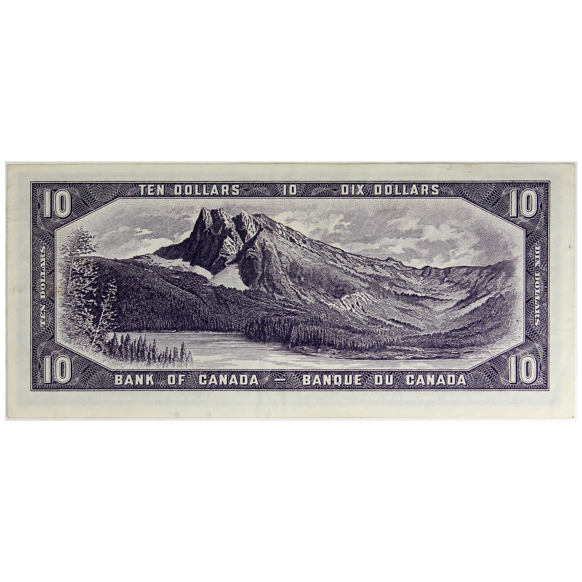 BC-40a 1954 Canada $10 Beattie-Coyne, R/D, Extra Fine (EF40)