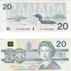 BC-58a 1991 Canada $20 Thiessen-Crow, EIA, Choice Uncirculated (CUNC63)