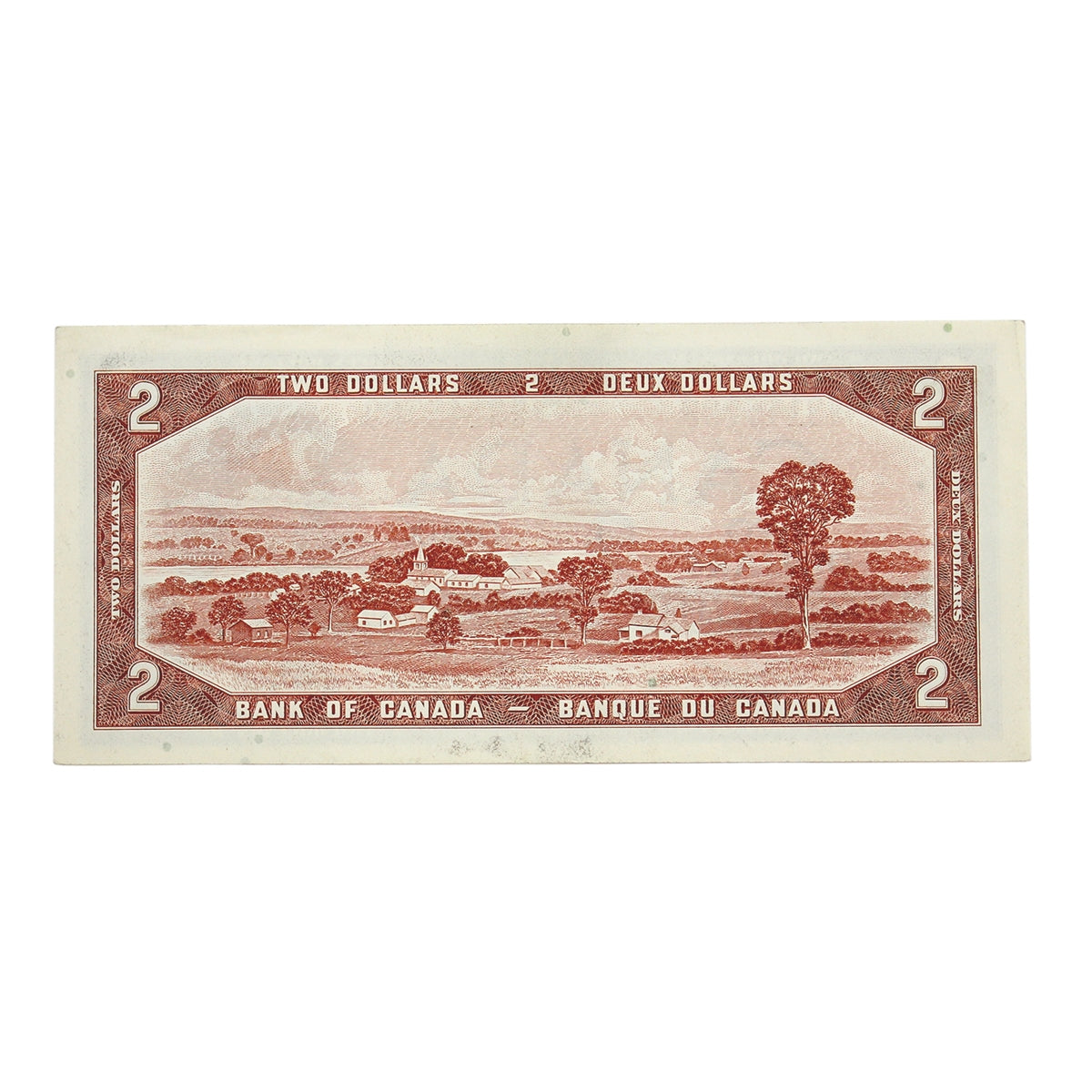 BC-38d 1954 Canada $2 Lawson-Bouey, M/G, VF-EF (VF30)