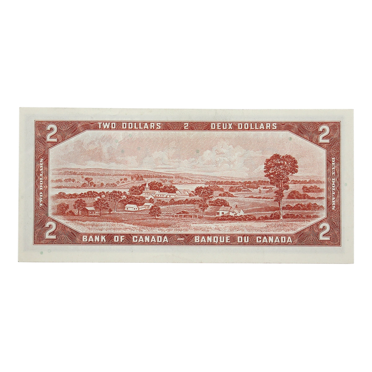 BC-38d 1954 Canada $2 Lawson-Bouey, N/G, VF-EF (VF30)