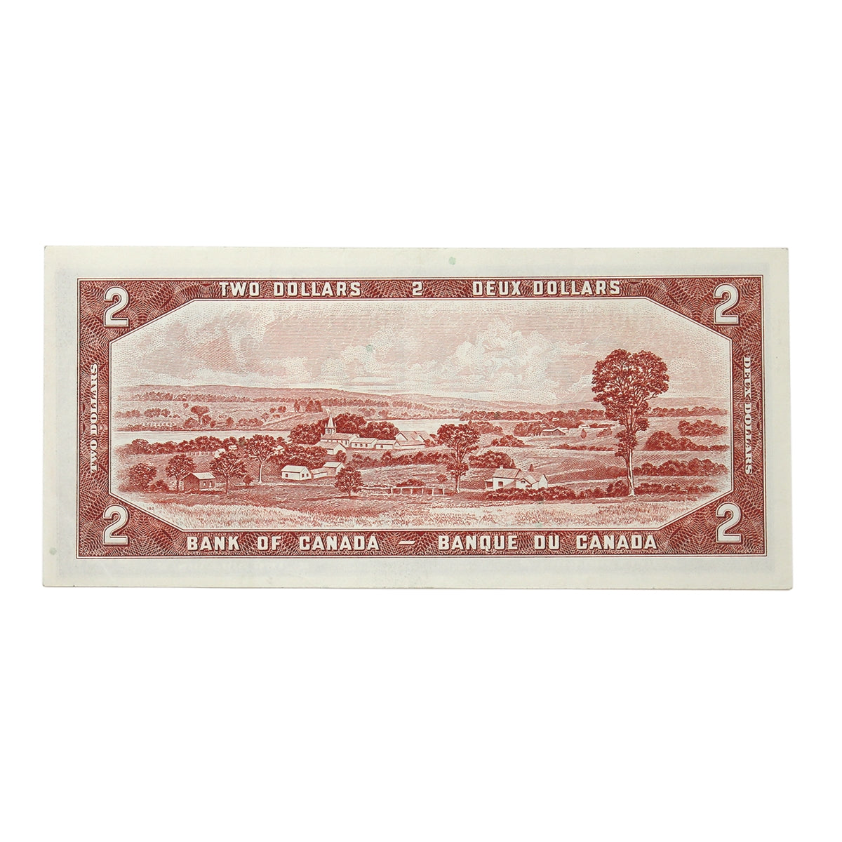 BC-38d 1954 Canada $2 Lawson-Bouey, R/G, VF-EF (VF30)