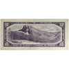 BC-40b 1954 Canada $10 Beattie-Rasminsky, L/T, F-VF (F15)