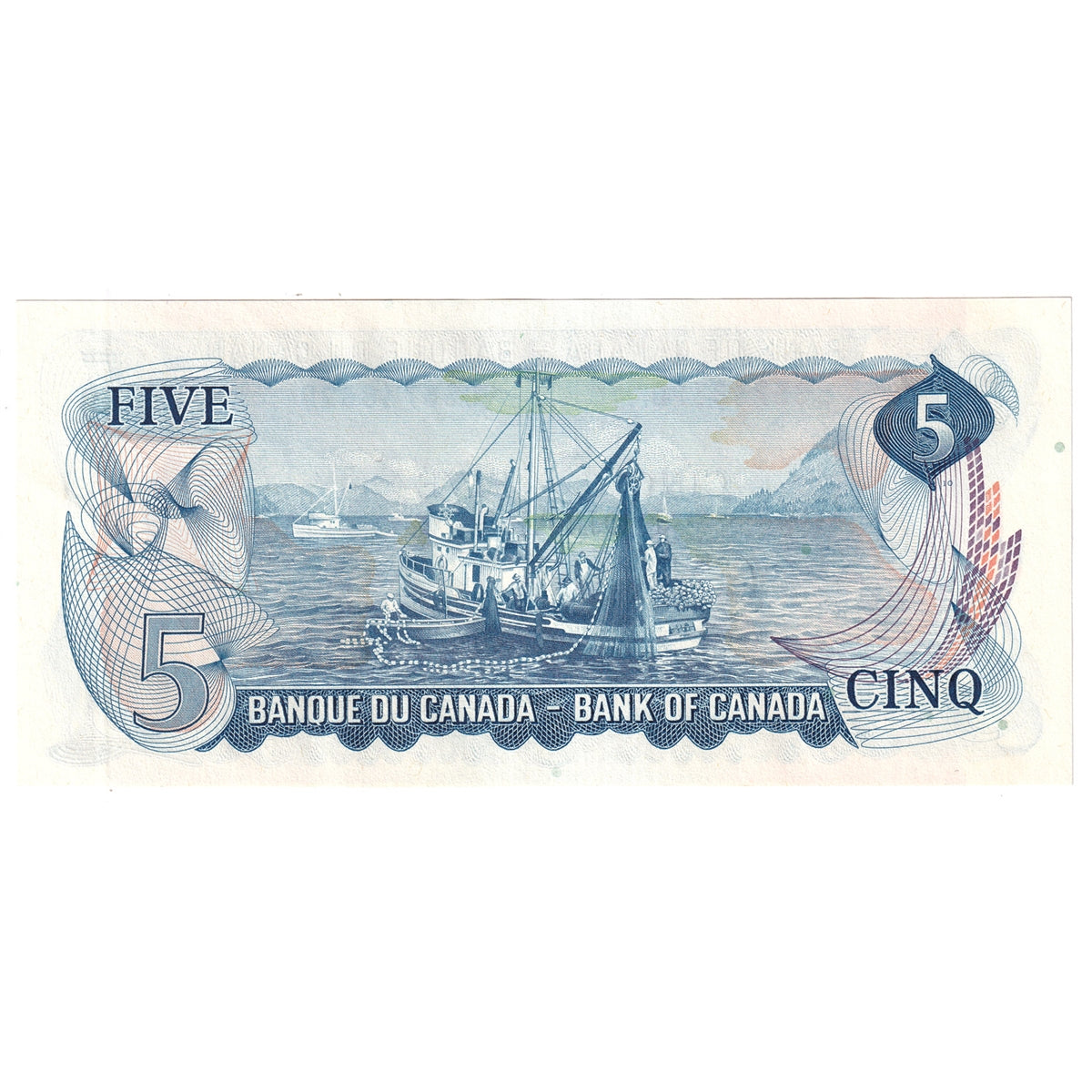 BC-48b 1972 Canada $5 Lawson-Bouey, CS, Choice Uncirculated (CUNC63)