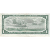 BC-37a 1954 Canada $1 Beattie-Coyne, Z/L, Extra Fine (EF40)