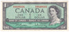 BC-37b-i 1954 Canada $1 Beattie-Rasminsky, K/Z, Almost Uncirculated (AU50)