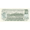 BC-46bA 1973 Canada $1 Crow-Bouey, AAX, Almost Uncirculated (AU50)
