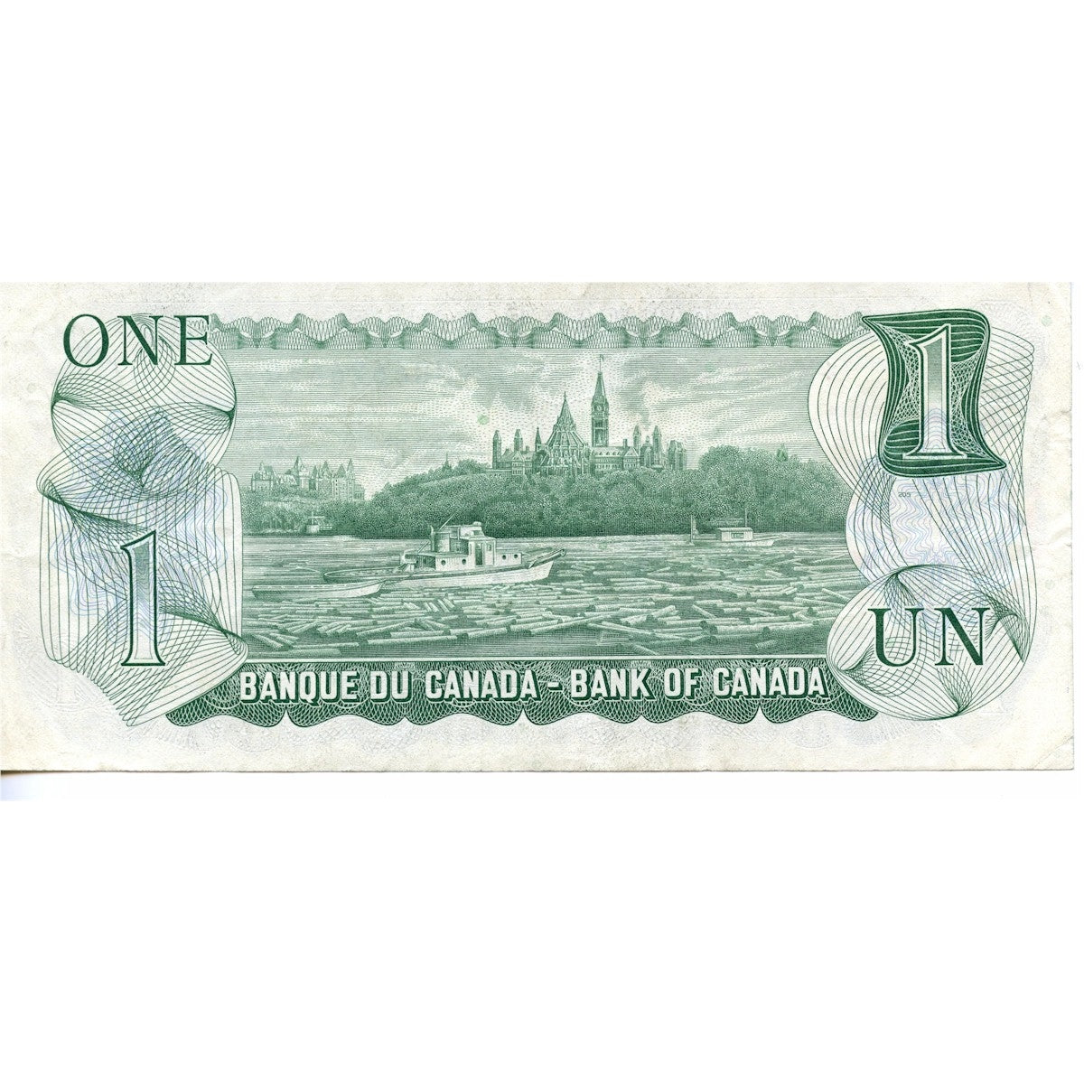BC-46aA 1973 Canada $1 Lawson-Bouey, *MC, VF