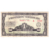 A-1 1936 Government of Alberta $1 Prosperity Certificate, Very Fine (VF20)