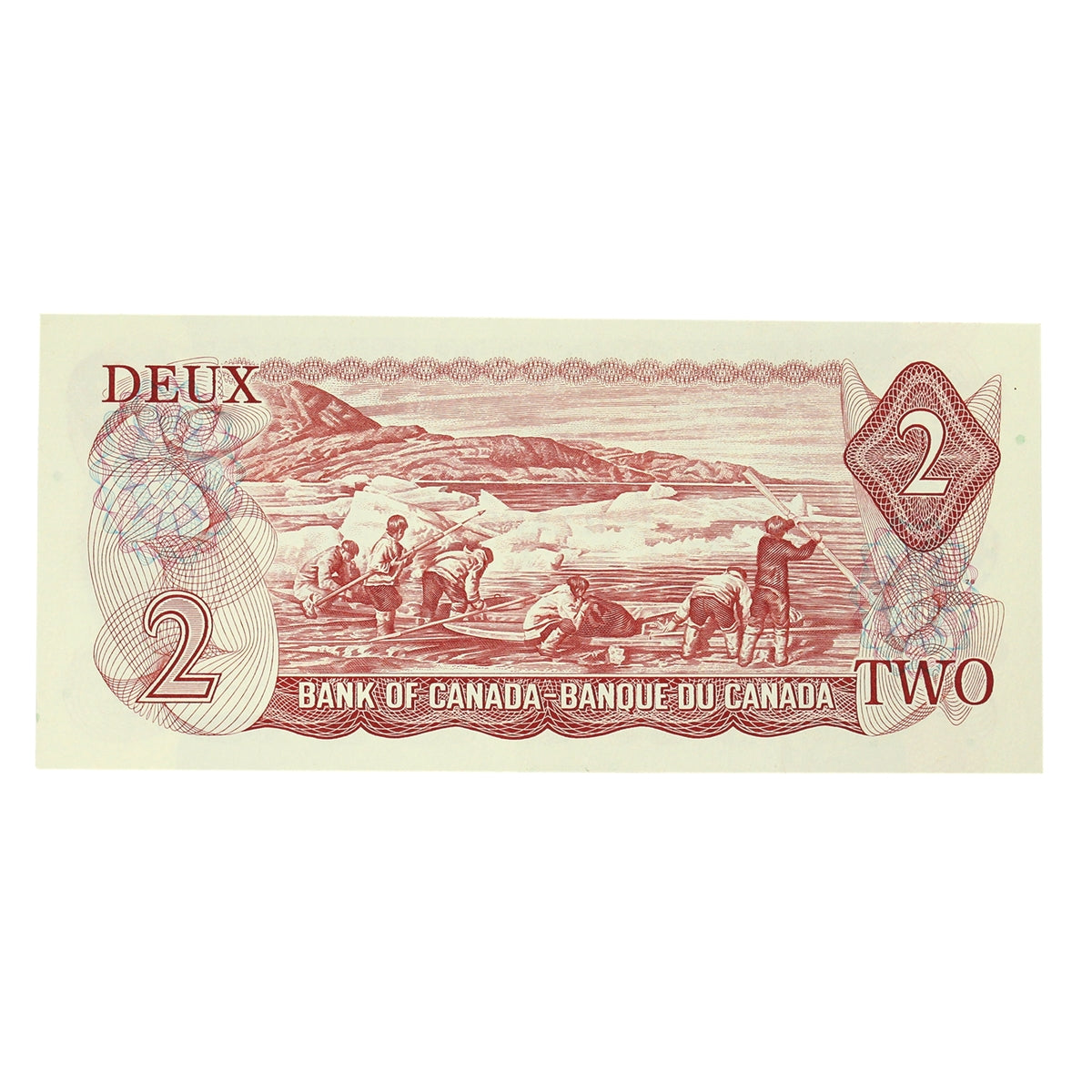 BC-47a 1974 Canada $2 Lawson-Bouey, UA, Extra Fine (EF40)