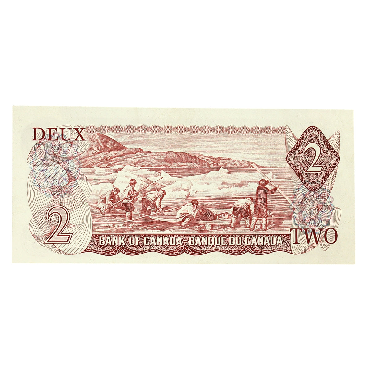 BC-47a 1974 Canada $2 Lawson-Bouey, UL, Extra Fine (EF40)