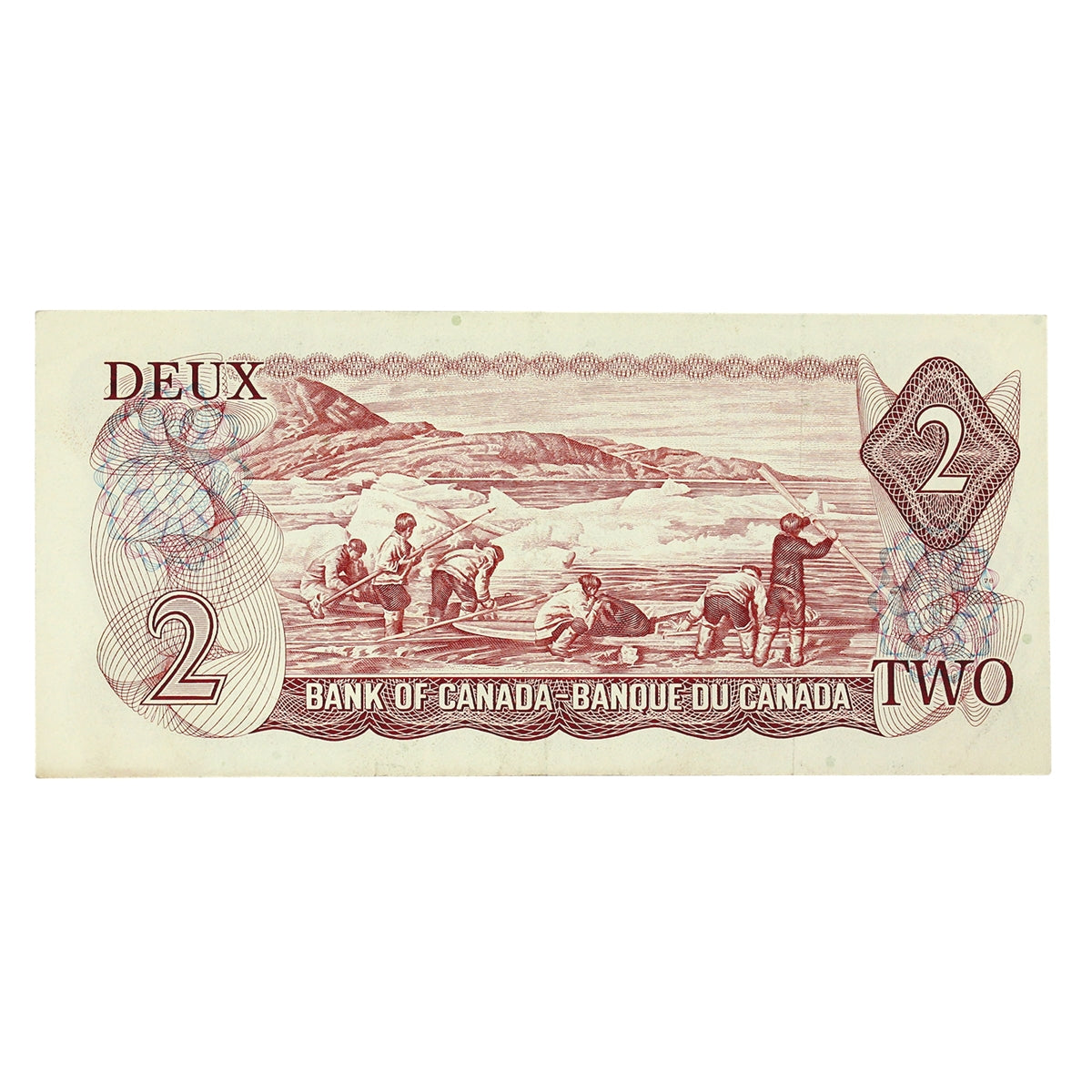 BC-47aA 1974 Canada $2 Lawson-Bouey, *UG, VF-EF (VF30)