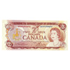 BC-47a-i 1974 Canada $2 Lawson-Bouey, ABV, Almost Uncirculated (AU50)