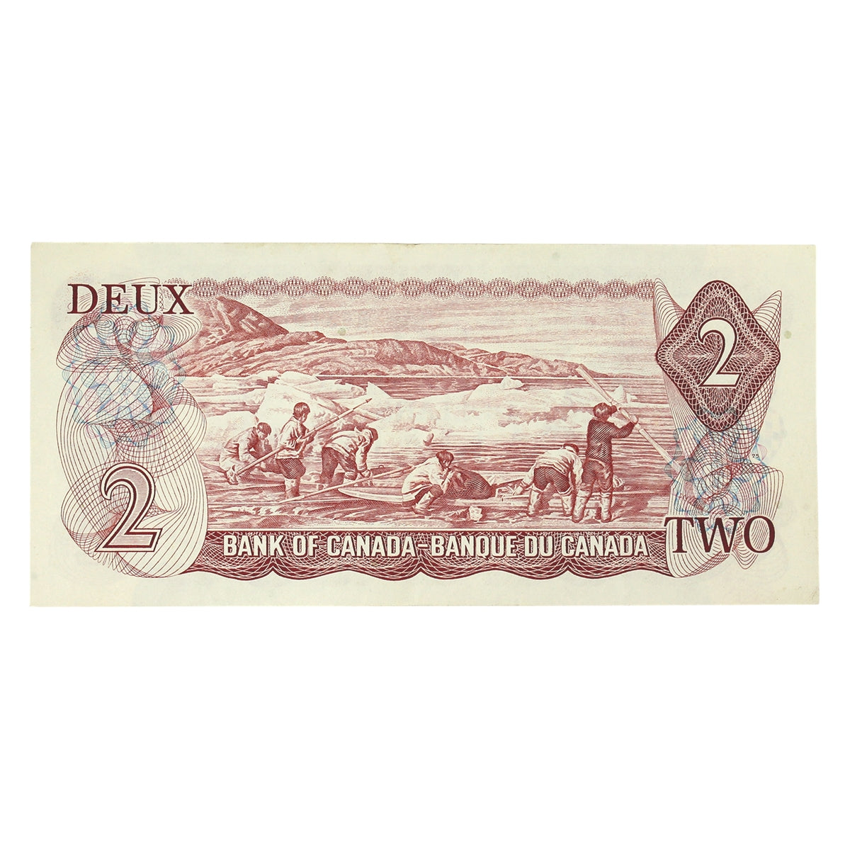 BC-47aT 1974 Canada $2 Lawson-Bouey, RS, Test Note, VF-EF (VF30)