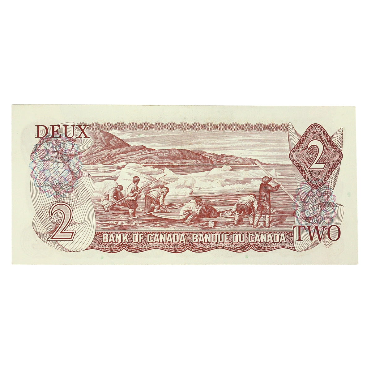 BC-47b 1974 Canada $2 Crow-Bouey, AGK, EF-AU (EF45)