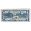 BC-39b 1954 Canada $5 Beattie-Rasminsky, H/S, VG-F (VG10)