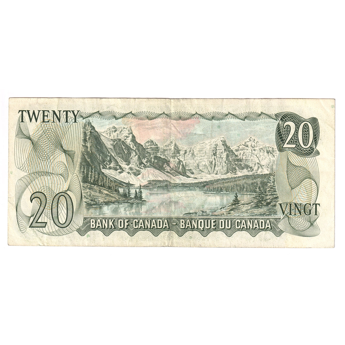 BC-50bA 1969 Canada $20 Lawson-Bouey, *WL, Very Fine (VF20)