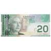 BC-64b-i 2010 Canada $20 Jenkins-Carney, AUC, Choice Uncirculated (CUNC63)