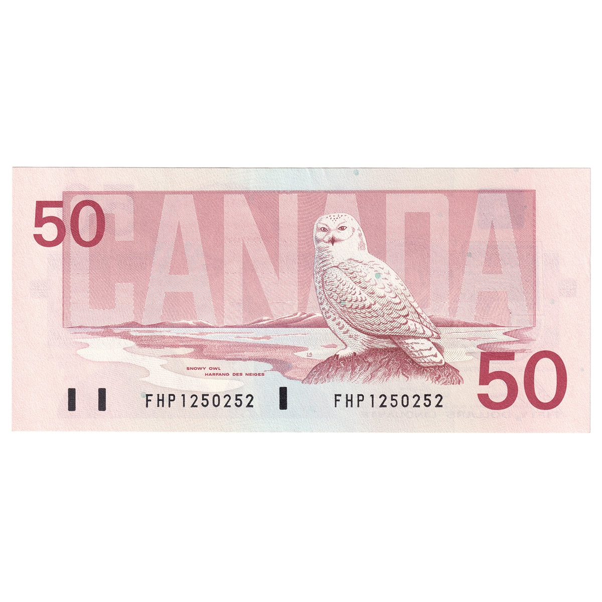 BC-59b 1988 Canada $50 Bonin-Thiessen, FHP, AU-UNC (AU55)