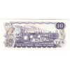 BC-49e 1971 Canada $10 Thiessen-Crow, FDD, Almost Uncirculated (AU50)