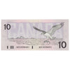 BC-57a 1989 Canada $10 Thiessen-Crow, ADE, Almost Uncirculated (AU50)