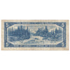 BC-39b 1954 Canada $5 Beattie-Rasminsky, L/S, F-VF (F15)