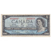 BC-39b 1954 Canada $5 Beattie-Rasminsky, S/S, F-VF