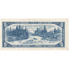 BC-39b 1954 Canada $5 Beattie-Rasminsky, Z/S, EF